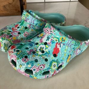 Little Mermaid Crocs